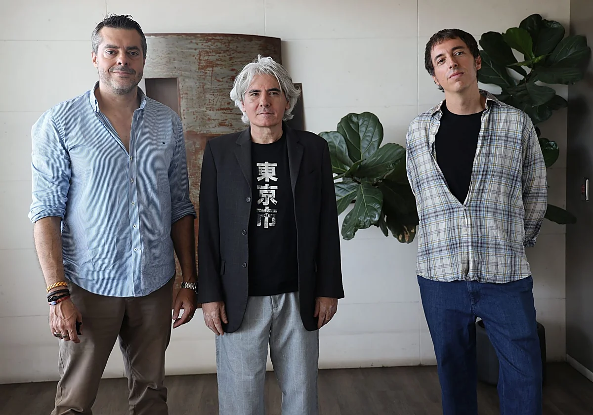 Joaquín Pérez Azaústre, Juan Bonilla y Alberto Ballesteros ABC