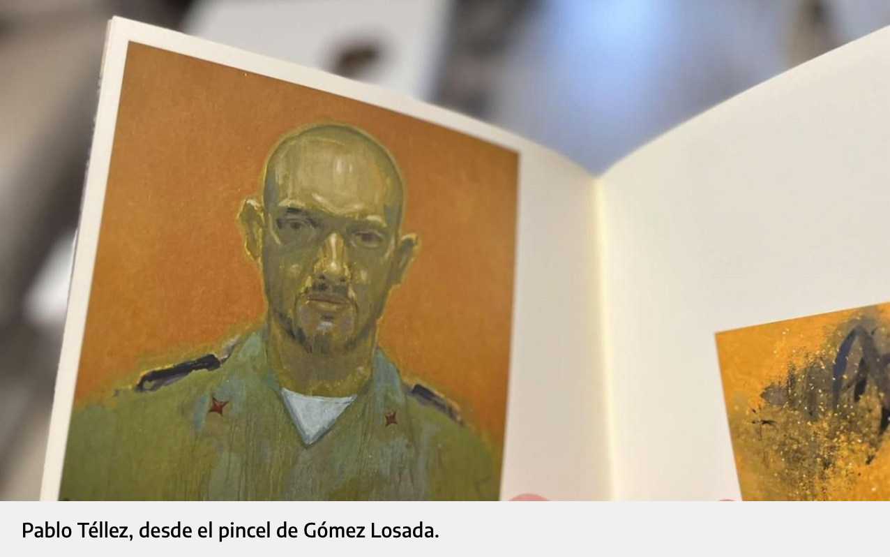 Pablo Téllez pintado por Gómez Losada